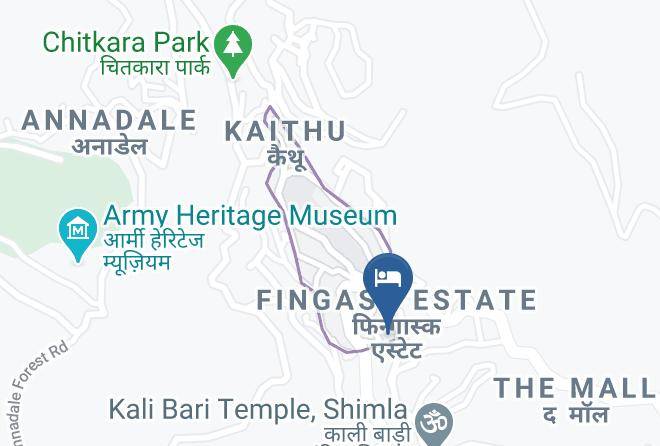 Shimla - Hotel Pineview Maps