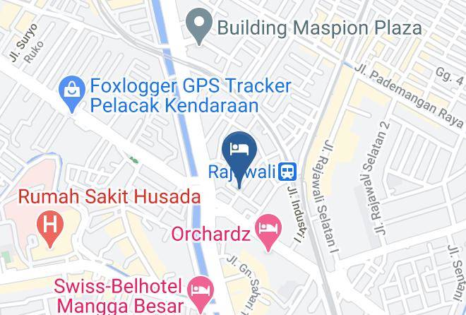 Central Jakarta - Oekude Residence Maps