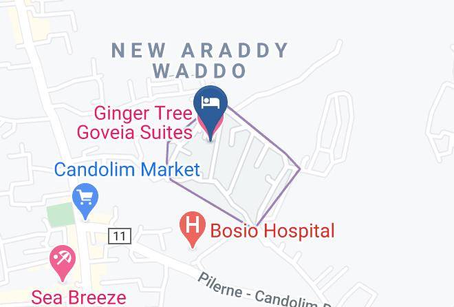 Bardez - Goveia Holiday Resorts Maps