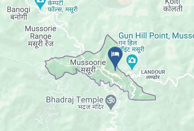 Mussoorie - Hotel Deep Maps