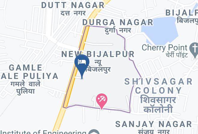 Oyo 1535 Hotel Bee Town Indore Map - Madhya Pradesh - Indore