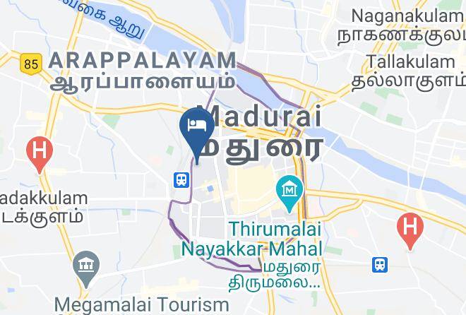 Madurai - Hotel Supreme Maps