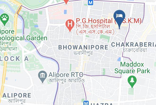 Kolkata - Hotel Trimoorti Maps