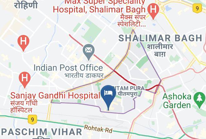 New Delhi - Capital O 12148 Flyover Inn Maps