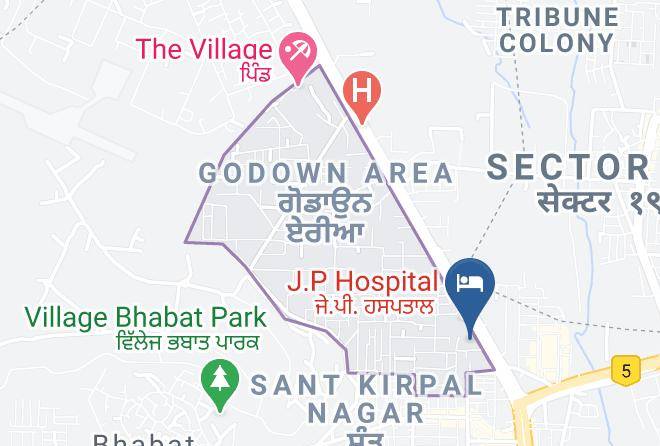 Zirakpur - Hotel Mittaso Maps