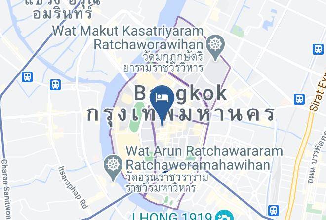 Oyo 378 Bright Minitel Map - Bangkok City - Phra Nakhon