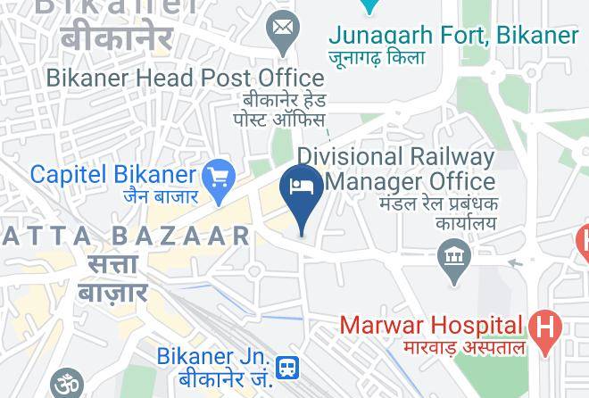 Bikaner - Capital O 4604 Shiva's Regency Maps
