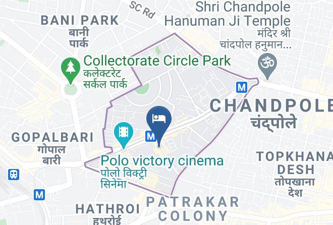 Jaipur - Hotel Shalimar Maps