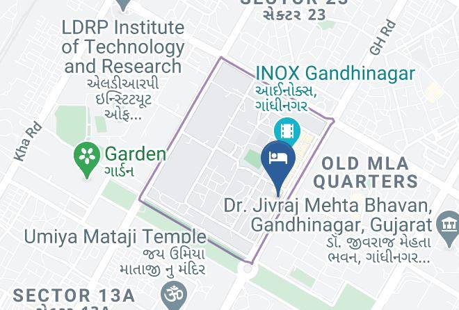 Gandhinagar - Hotel Marigold Maps