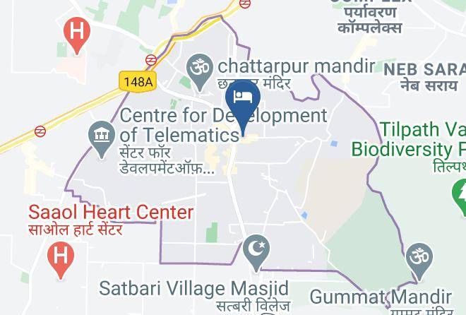 New Delhi - Anantkoti Hotel Maps
