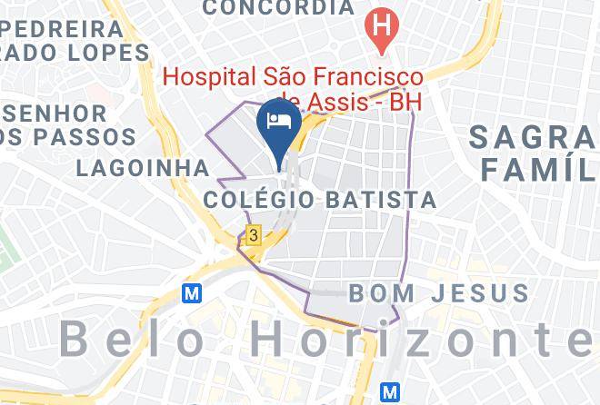 Belo Horizonte - Oyo Hotel Minas Maps