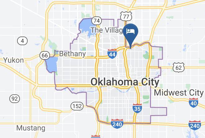 Oklahoma - Oxford Inn Maps