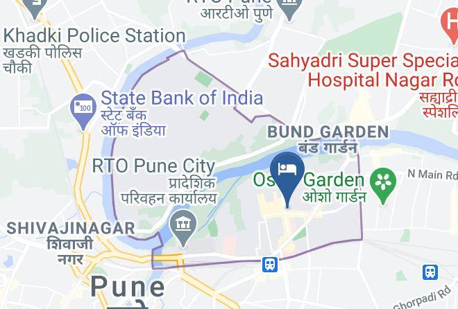 Pune - Hotel Vrindavan Maps
