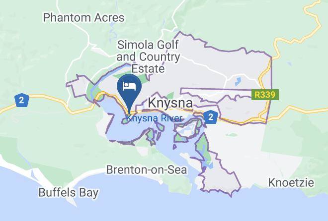 Oyster Creek Self Catering Map