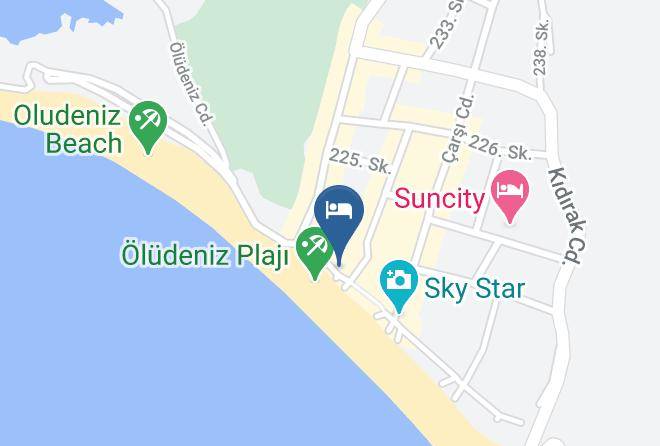 Fethiye - Oyster Residences Oludeniz Maps