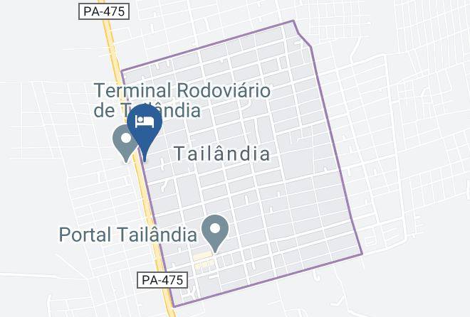 Tailandia - Ozaki's Hotel Maps