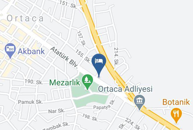 Ortaca - Ozalp Han Hotel Maps