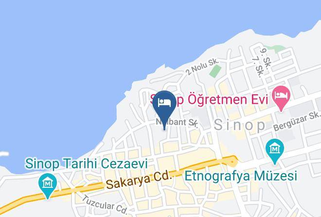 Sinop Cami Kebir - Ozan Pansiyon Maps