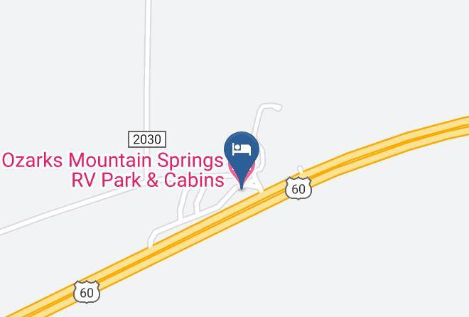 Howell - Ozarks Mountain Springs R V Park & Cabins Maps