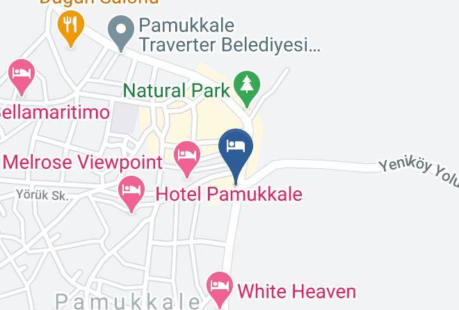 Pamukkale - Ozbay Hotel Maps