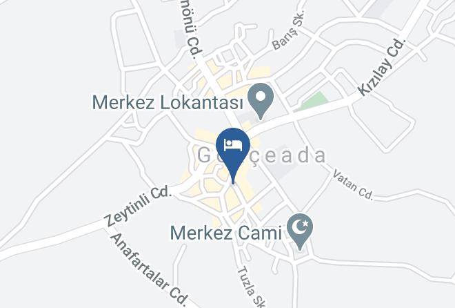 Gokceada - Ozbek Otel Maps