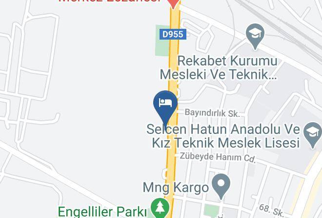 Mus Zafer - Ozcanlar Otel Maps