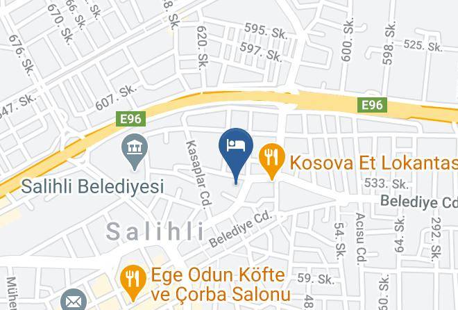 Salihli - Ozcelik Hotel Maps