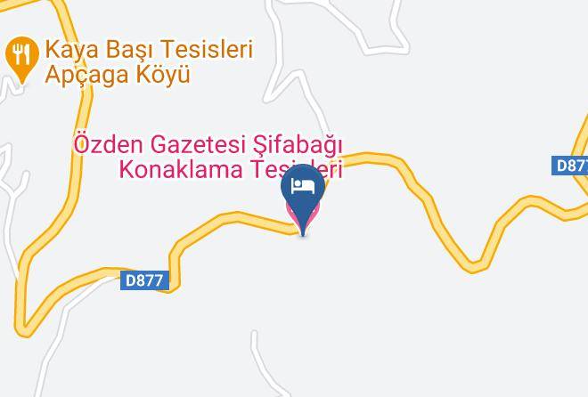 Kemaliye - Ozden Gazetesi Sifabagi Konaklama Tesisleri Maps
