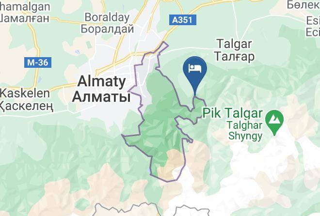 Kazakhstan - Ozdorovitel'nyy Kompleks Tau Samal Maps