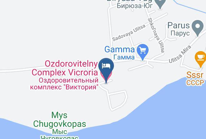 Gelendzhik - Ozdorovitelny Complex Vicroria Maps