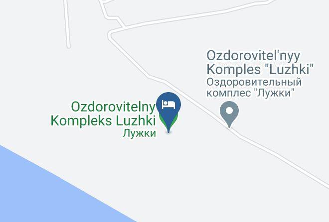 Ozdorovitelny Kompleks Luzhki Carta Geografica - Moscow - Serpukhovsky District