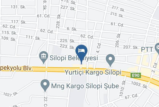 Silopi - Ozenler Otel Maps