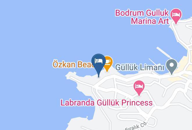 Milas - Ozer Hotel Maps