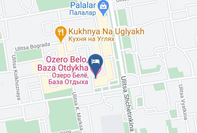 Abakan - Ozero Belo Baza Otdykha Maps