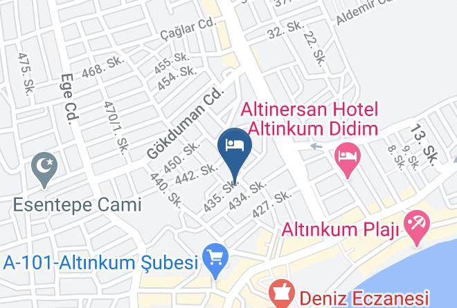 Didim - Ozge Pansiyon Maps