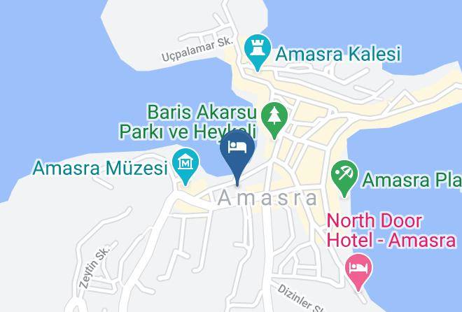 Amasra - Ozgun Otel Maps