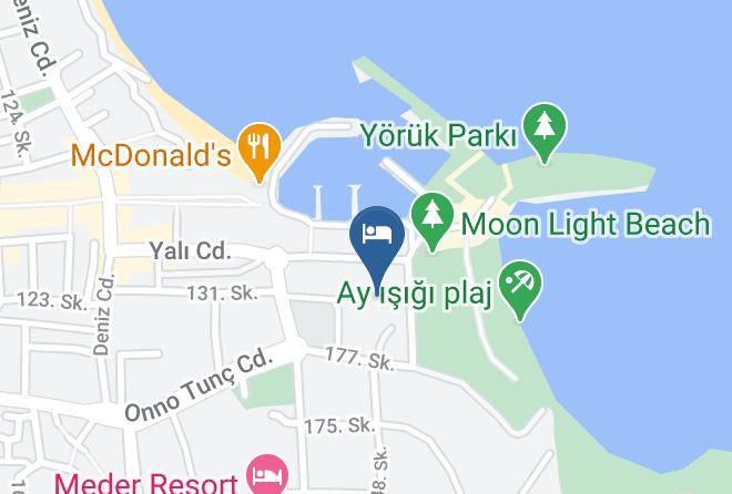 Kemer - Ozkaymak Marina Hotel Maps