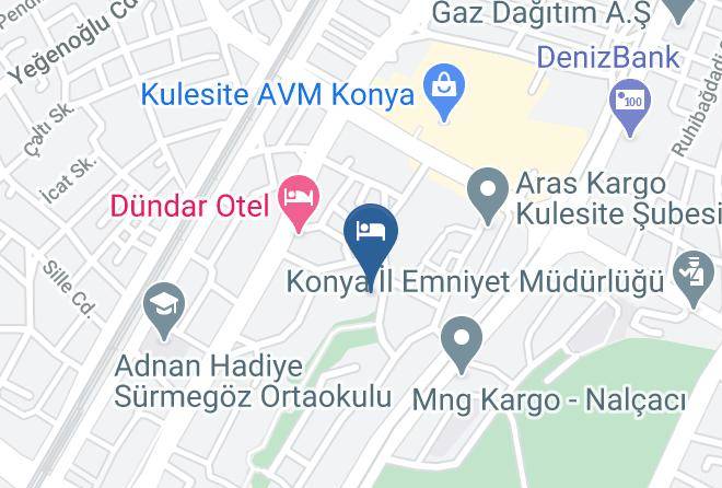 Selcuklu - Ozkaymak Park Otel Maps