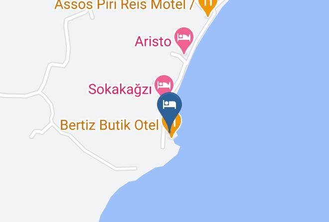 Ayvacik - Ozlem Motel Restaurant Maps