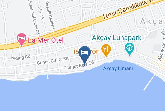 Edremit - Pembe Kosk Otel Maps