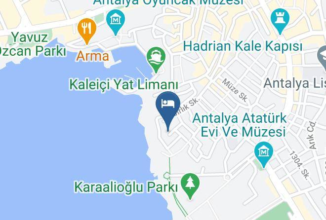 Muratpasa - Ozmen Hotel Maps
