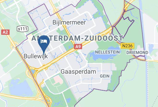 Ozo Hotel Arena Amsterdam Map