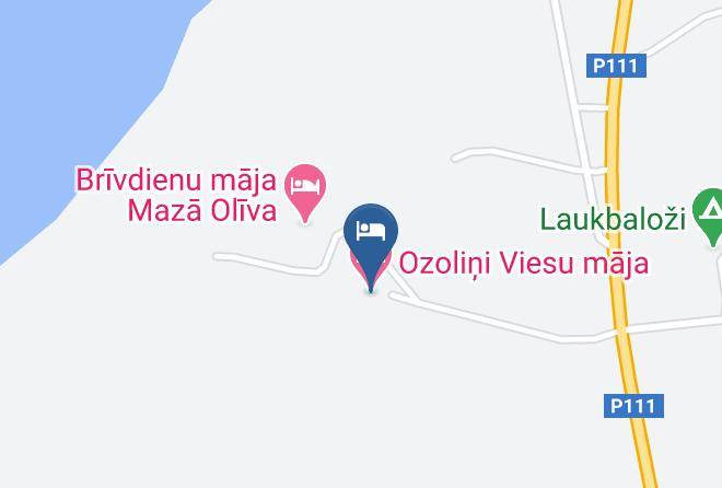 Ozolini Viesu Maja Map