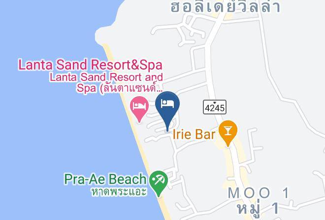 Amphoe Ko Lanta - Ozone Beach Huts Maps