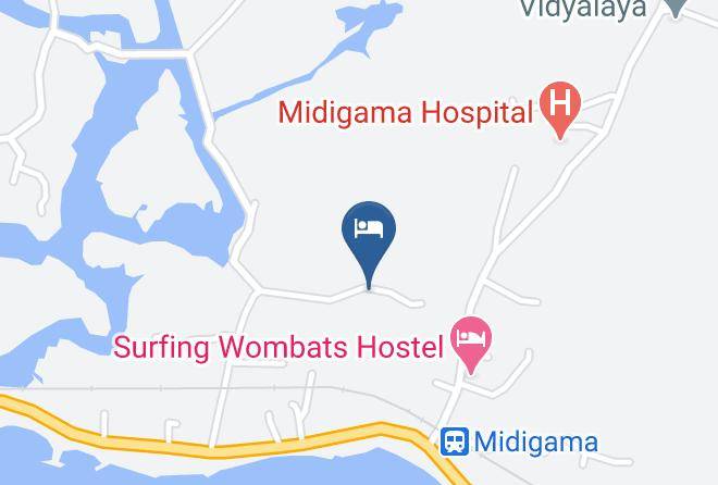 Galle - Ozone Resort Maps