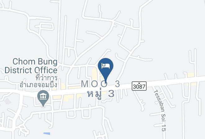 Amphoe Chom Bueng - Ozono Resort Maps