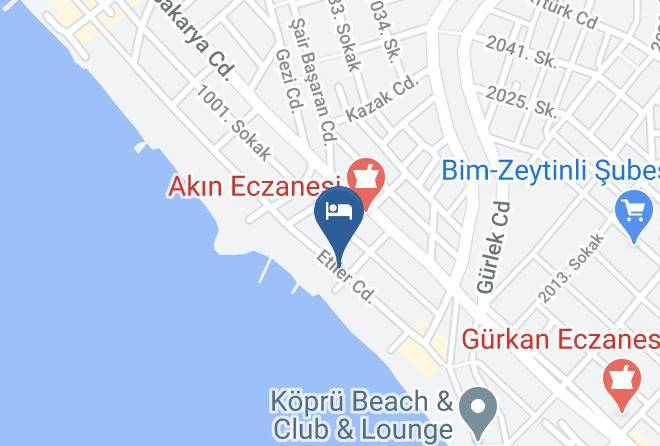Edremit - Oztum Otel Maps