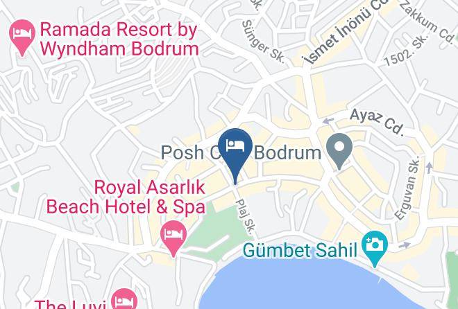 Bodrum - Very Chic Hotel Maps