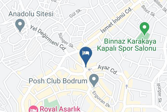 Bodrum - Ozukara Restaurant Maps