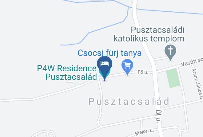 Pusztacsalad - P4w Residence Pusztacsalad Maps